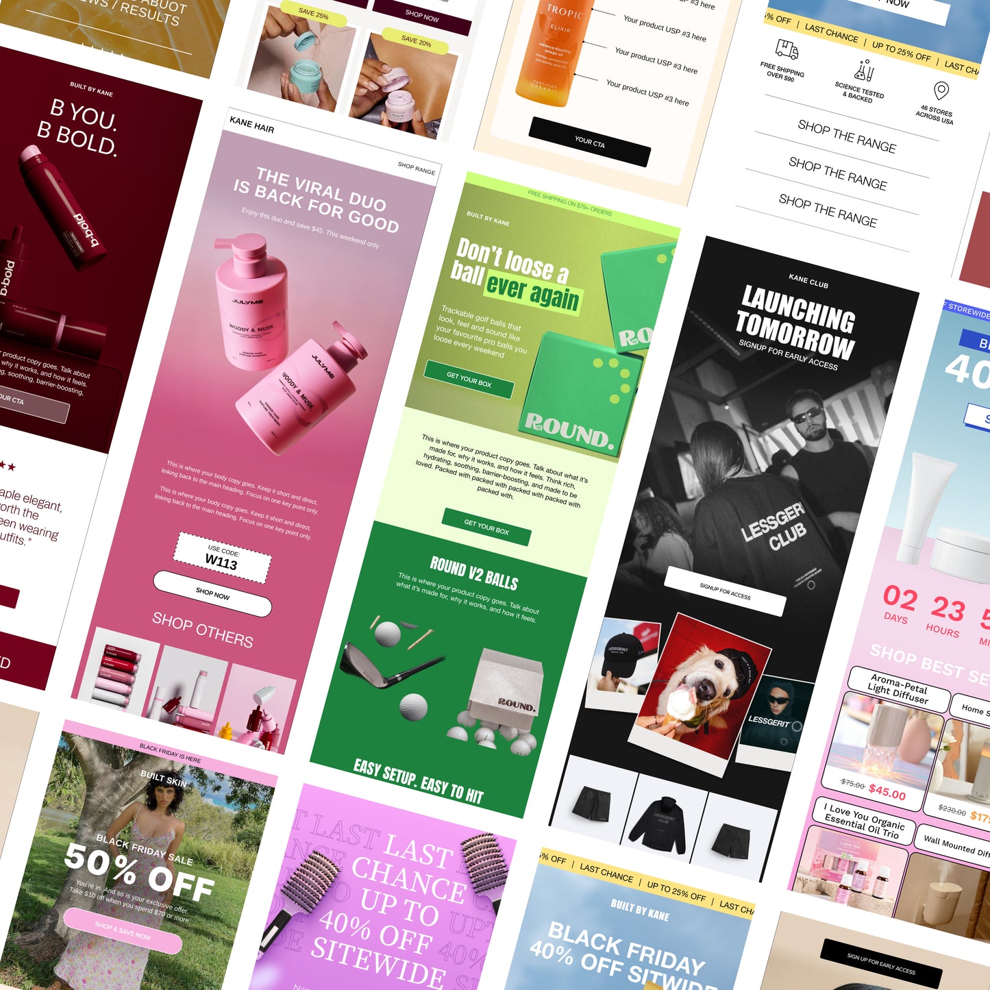 Black Friday Email Templates