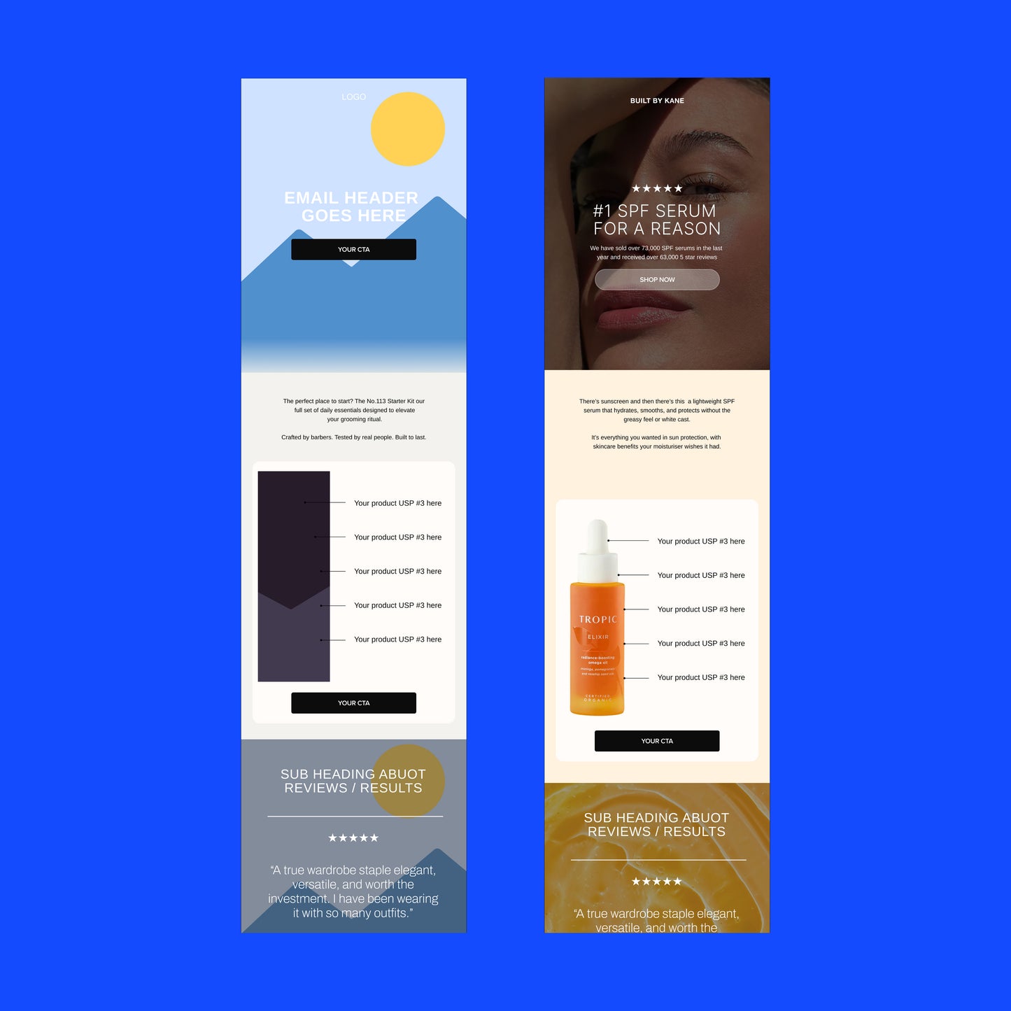 Email Design Template Kit